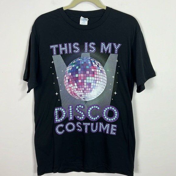 Black Disco costume t shirt size medium 3 for $20 - Picture 1 of 3